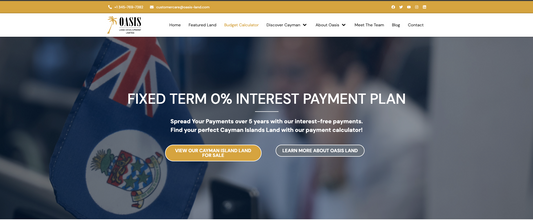 Exploring New Features on Oasis Land Development Website