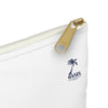 Sea Turtle Accessory Pouch — Coastal Watercolor Toiletry Bag